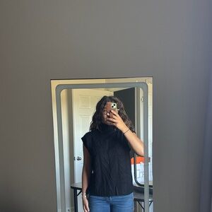 Elegant Black Turtleneck Sweater